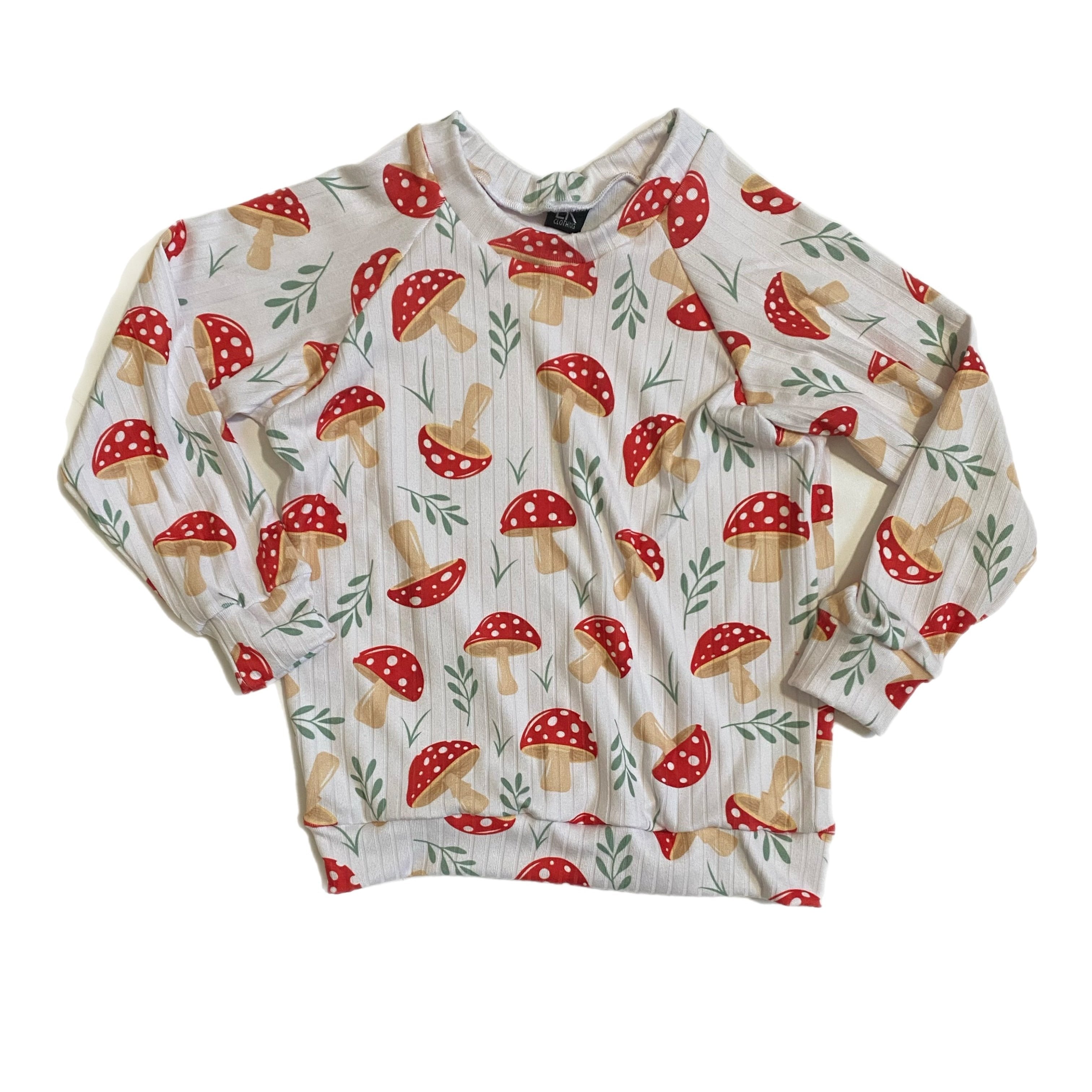 Mushroom & Flower Raglans